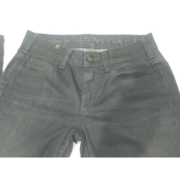 Notify bamboo Paris denim Jeans women size 25 grey - Picture 4 of 7